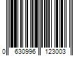 Barcode Image for UPC code 0630996123003