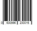 Barcode Image for UPC code 0630996230015