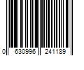 Barcode Image for UPC code 0630996241189