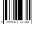 Barcode Image for UPC code 0630996253540