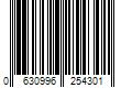 Barcode Image for UPC code 0630996254301