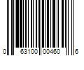 Barcode Image for UPC code 063100004606