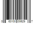 Barcode Image for UPC code 063100006297