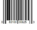 Barcode Image for UPC code 063100008253