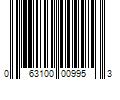 Barcode Image for UPC code 063100009953