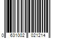 Barcode Image for UPC code 0631002021214