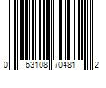 Barcode Image for UPC code 063108704812