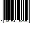 Barcode Image for UPC code 0631234200029