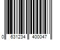 Barcode Image for UPC code 0631234400047