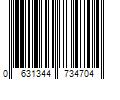 Barcode Image for UPC code 0631344734704