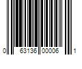 Barcode Image for UPC code 063136000061