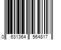 Barcode Image for UPC code 0631364564817