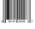 Barcode Image for UPC code 063141000087