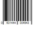 Barcode Image for UPC code 0631444004943