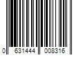 Barcode Image for UPC code 0631444008316