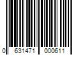 Barcode Image for UPC code 0631471000611