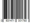 Barcode Image for UPC code 0631471001793