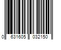 Barcode Image for UPC code 0631605032150