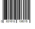 Barcode Image for UPC code 0631618106015