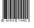 Barcode Image for UPC code 0631618114492