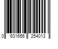 Barcode Image for UPC code 0631656254013