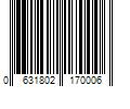 Barcode Image for UPC code 06318021700033