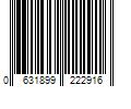 Barcode Image for UPC code 0631899222916