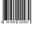 Barcode Image for UPC code 0631899222930