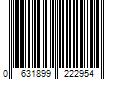 Barcode Image for UPC code 0631899222954