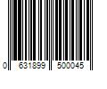 Barcode Image for UPC code 0631899500045