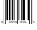 Barcode Image for UPC code 063200000843