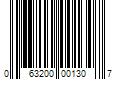 Barcode Image for UPC code 063200001307