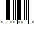 Barcode Image for UPC code 063200003370