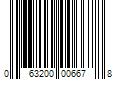 Barcode Image for UPC code 063200006678