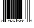 Barcode Image for UPC code 063200009846