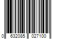 Barcode Image for UPC code 0632085027100