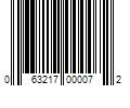 Barcode Image for UPC code 063217000072