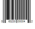 Barcode Image for UPC code 063230000042