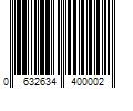 Barcode Image for UPC code 0632634400002