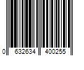 Barcode Image for UPC code 0632634400255