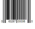 Barcode Image for UPC code 063267000060