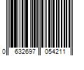 Barcode Image for UPC code 0632697054211