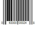 Barcode Image for UPC code 063300000248