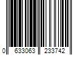 Barcode Image for UPC code 0633063233742