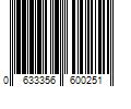 Barcode Image for UPC code 0633356600251