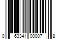 Barcode Image for UPC code 063341000078