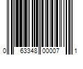 Barcode Image for UPC code 063348000071