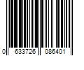 Barcode Image for UPC code 0633726086401