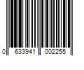 Barcode Image for UPC code 0633941002255