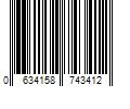 Barcode Image for UPC code 0634158743412